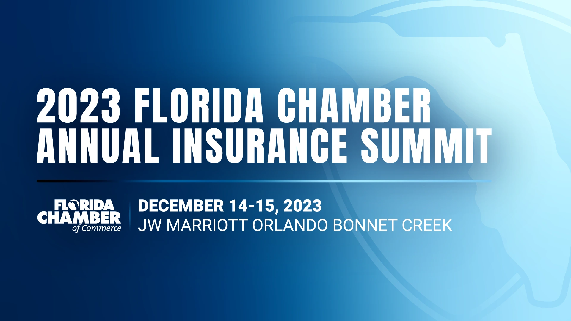 Florida Chamber Annual Insurance Summit 2023