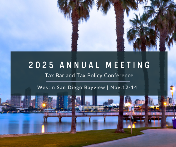 california all tax conference 2025